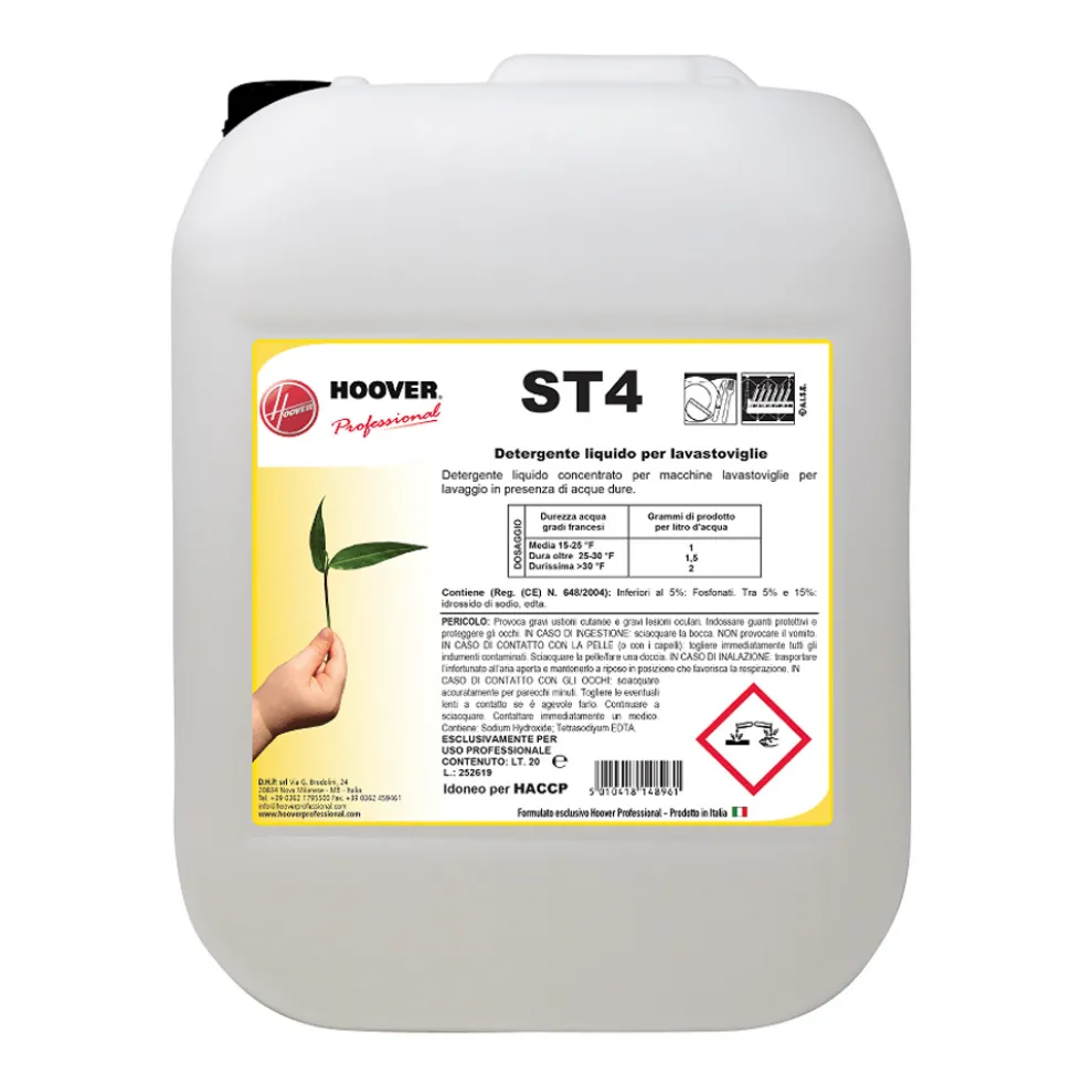 ST4 Detersivo liquido per lavastoviglie