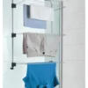 Stendibiancheria Metaltex 40 60 62 Gale Box doccia 3 griglie Silver