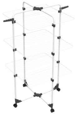 Stendibiancheria Vileda 174122 Modular 3 Bianco e Grigio