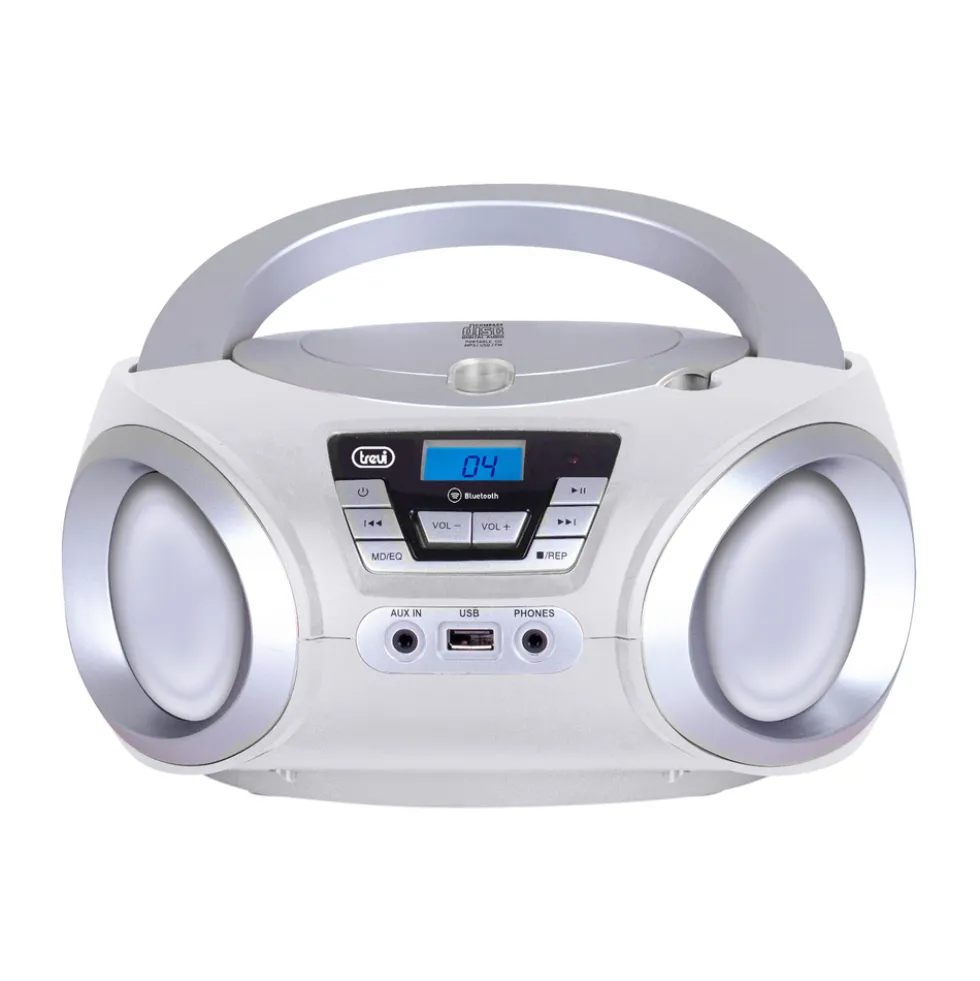 Stereo portatile Trevi CMP544 BT con Bluetooth e lettore CD