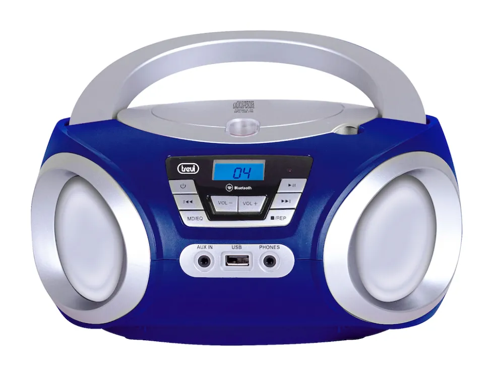 Stereo portatile Trevi CMP544 BT con CD e Bluetooth