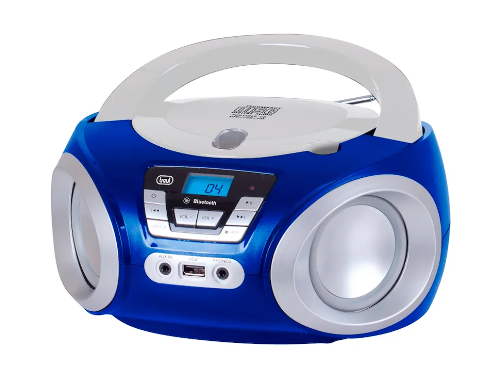 Stereo portatile Trevi CMP544 BT con CD e Bluetooth