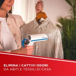 Stiratore verticale Polti Vaporella GSM50B con manico pieghevole