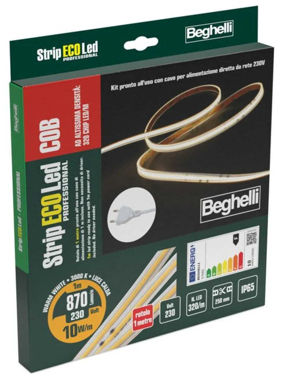 Striscia led Beghelli 57685 ECOLED PROFESSIONAL