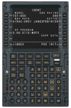 Strumentazione simulatore volo Moza Racing AS026 MB7F Flight Computer
