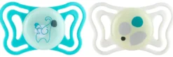 Succhietto Chicco 00071087410000 PHYSIOFORMA LIGHT lumi Verde acqua e