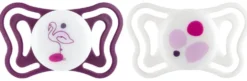 Succhietto Chicco 00071086110000 PHYSIOFORMA LIGHT bimba Viola e Bianc