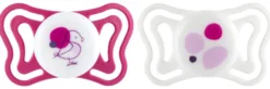 Succhietto Chicco 00071871100000 PHYSIOFORMA LIGHT bimba Rosa e Bianco
