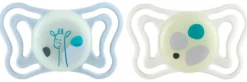 Succhietto Chicco 00071088410000 PHYSIOFORMA LIGHT lumi Bianco e Ghiac