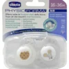 Succhietto Chicco 00075035440000 PHYSIOFORMA AIR Bianco e Grigio