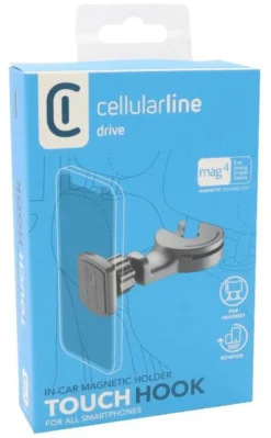 Supporto auto smartphone Cellular Line MAG4HEADRESTK TOUCH HOOK Univer