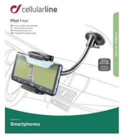 Supporto auto smartphone Cellular Line PILOTFLEXIK HUG FLEXI Xl Univer