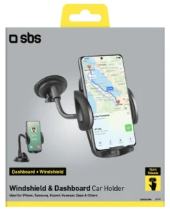 Supporto auto smartphone Sbs TE0UCH20W FREEWAY Windshield Dashboard 36