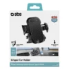 Supporto auto smartphone Sbs TEHWSUPCLIPSTG Gripper Black