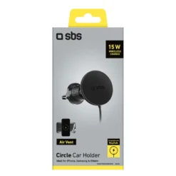 Supporto auto wireless con ricarica rapida Pantone PT-MS001N1