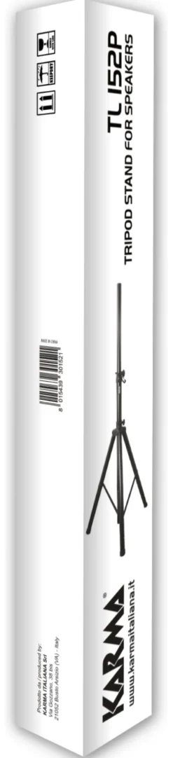 Supporto casse pavimento Karma TL 152P Black