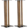 Supporto casse pavimento Norstone NORSTY2COK STYLUM 2 Oak satin e Blac