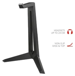 Supporto cuffie Trust 22973 GXT 260 Cendor Black