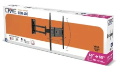 Supporto da parete Meliconi CME EDR 400 per TV 40-50 pollici con bracci estensibili