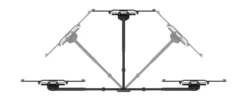 Supporto da parete Meliconi Slimstyle 400SDR Plus per TV 40-82 pollici, ultrasottile