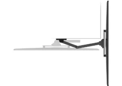 Supporto da parete Vogels' MA2040 per TV 26/40 pollici, con rotazione 180°