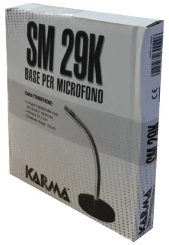 Supporto microfono Karma SM 29K Base Black