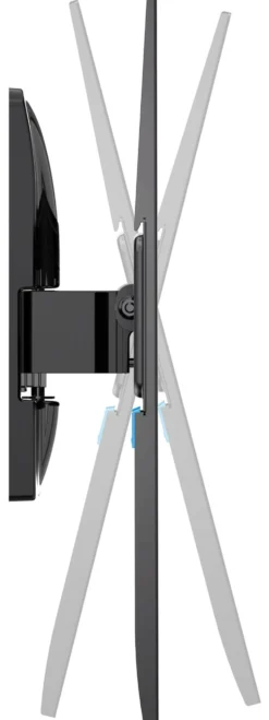 Supporto monitor TV parete Meliconi 480877 SLIMSTYLE Extra 400 Tilt N