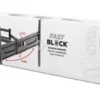 Supporto monitor TV parete Meliconi 580471 FLATSTYLE Fdrp 600 Double R