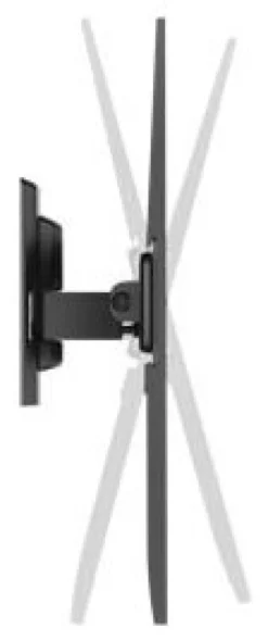 Supporto monitor TV parete Meliconi 580470 FLATSTYLE Ftr 400 Tilt&Turn