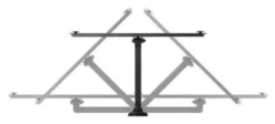 Supporto monitor TV parete Meliconi 580455 FLATSTYLE Ftr 200 Tilt Blac