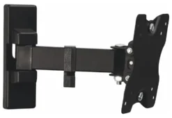 Supporto monitor TV parete Munari SP366 S LINE Black