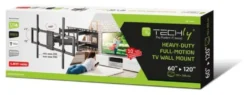 Supporto monitor TV parete Techly ICA PLB 189B HEAVY DUTY Full motion