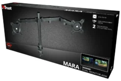 Supporto monitor TV scrivania Trust 23941 GXT 1120 Mara Dual Monitor A