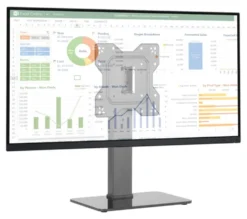 Supporto monitor TV scrivania Techly ICA LCD 323S Universale Black