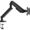 Supporto monitor TV scrivania Andaseat A6D 1S STEALTH II Black