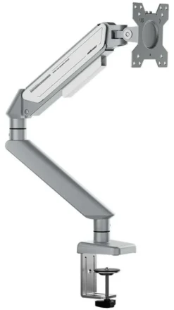 Supporto monitor TV scrivania Andaseat A6D 1S STEALTH II Silver
