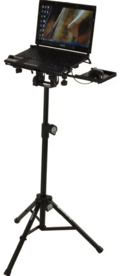 Supporto notebook Quiklok 10 01059 DJ SERIES LPH 004 Black