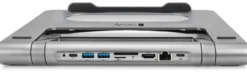 Supporto notebook Techly ICA NTB DOCK91 Docking Station 9in1 Silver