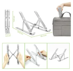 Supporto notebook Techly 364255 ICA TBL 134TY Silver