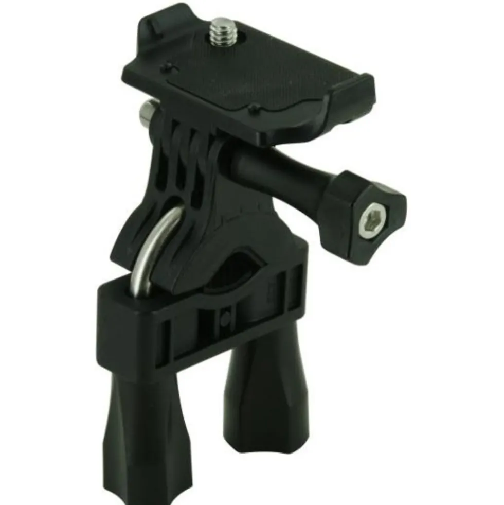 Supporto per action cam Nilox 13NXAKACPF010 per tubi da 1,9 a 3,5 cm