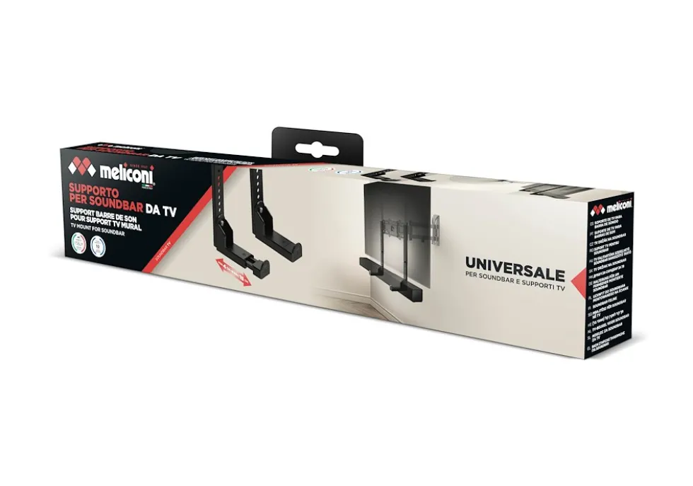 Supporto per soundbar Meliconi Soundbartv universale con VESA