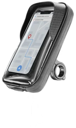 Supporto smartphone bici Cellular Line Rider Shield Universal Nero