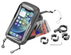 Supporto smartphone bici Cellular Line Rider Shield Universal Nero