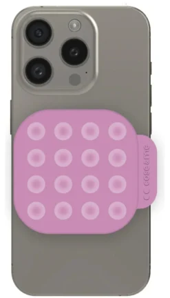 Supporto smartphone Sbs CMSILSUCTION3 Suction cup holder Rosa