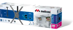 Supporto soffitto Meliconi 400CEBLACK per videoproiettore, portata 35kg