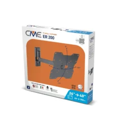 Supporto TV Meliconi CMEER200ROTATION con inclinazione e rotazione