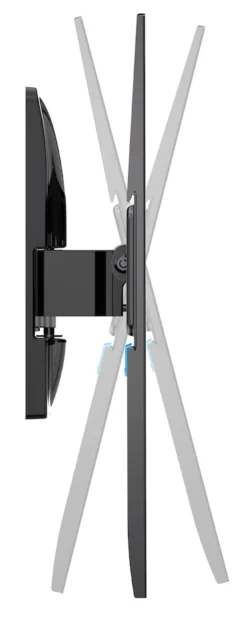 Supporto TV Meliconi Extra 400 Tilt 'n' Turn CG per TV 32-77 pollici