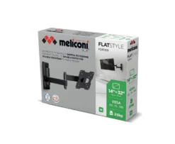 Supporto TV Meliconi Flatstyle FDR100 inclinabile e orientabile