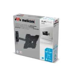 Supporto tv Meliconi Flatstyle FR200 per schermi 26-45 pollici con inclinazione