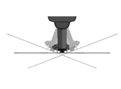 Supporto tv meliconi flatstyle ftr200 per schermi 26-45 pollici